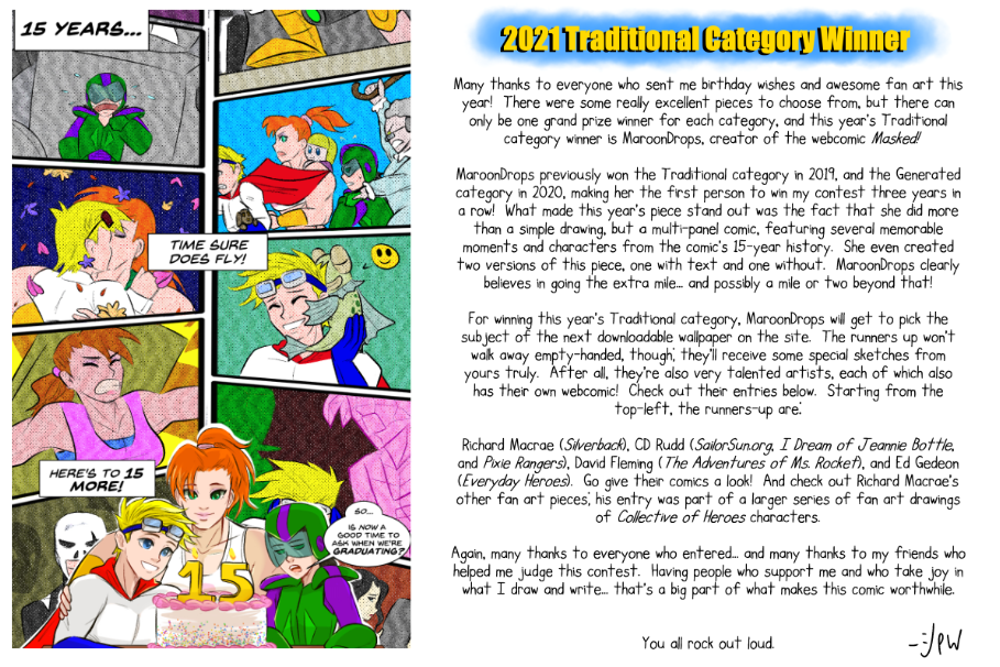 2021 Traditional Fanart Winner