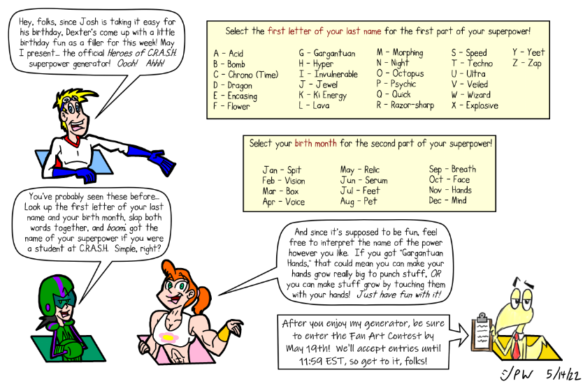 Birthday Filler 2022 - Part 2