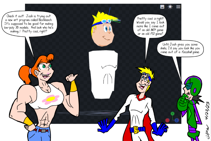 BlockBench Belt Boy Progress Filler