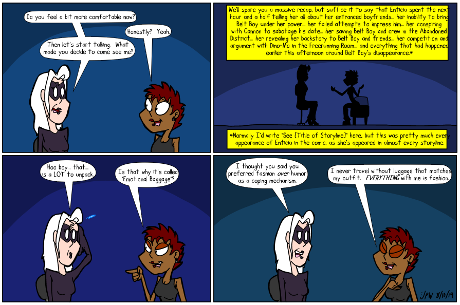 Comic 747 - Making an Emotional Baggage Claim