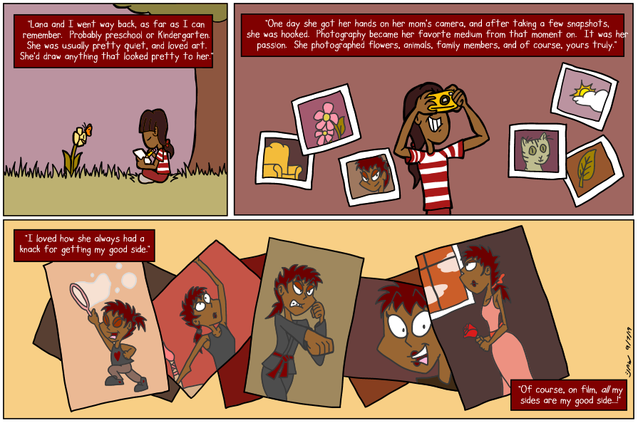 Comic 750 - Camera-Focused Lana