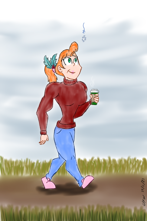 Dec 21 Filler - TM's First Snowflake Stroll