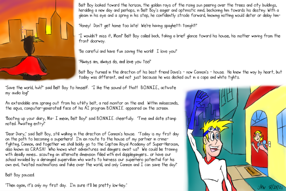 First Day Flashback - Belt Boy