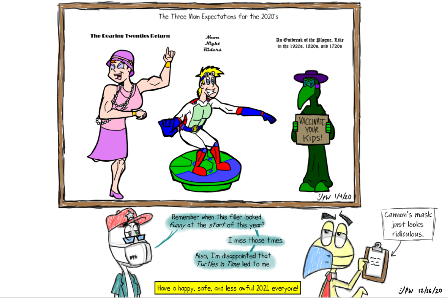 New Years 2020 to 2021 Filler