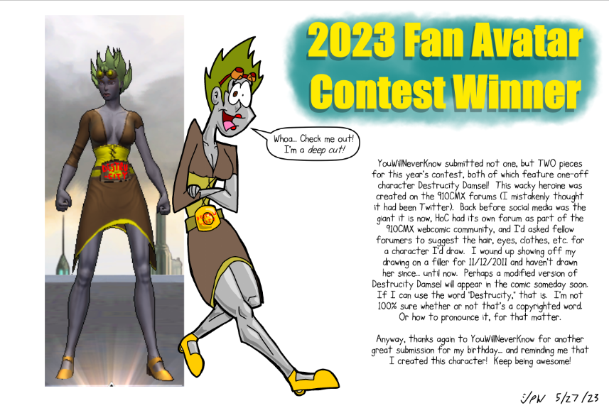 2023 Fan Avatar Contest Winner